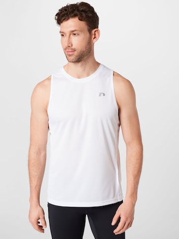 Newline Performance Shirt in White: front