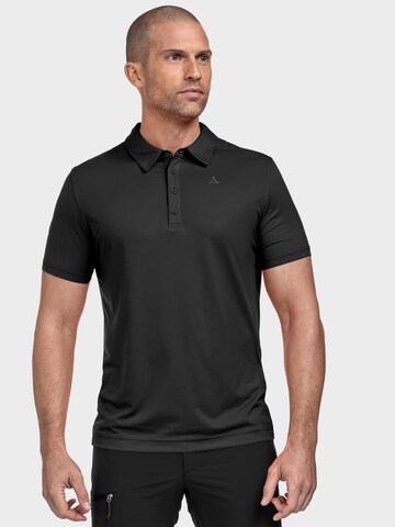 T-Shirt fonctionnel 'CIRC Tauron' Schöffel en noir : devant