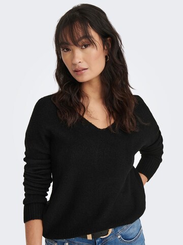 JDY Sweater 'CHARLY' in Black