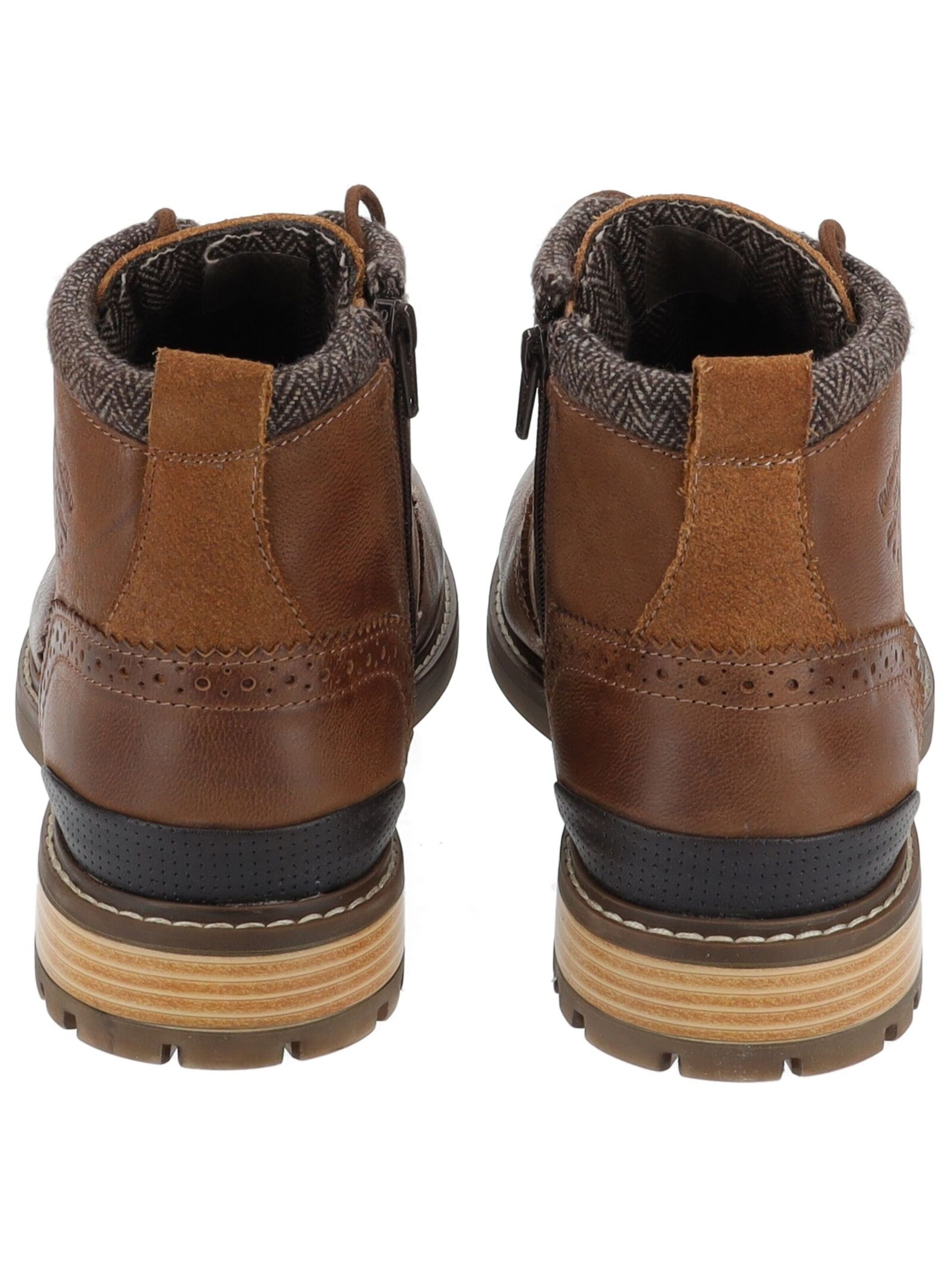 PANTOFOLA D'ORO Veterboots 'Tocchetto' in Bruin