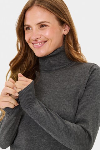 SAINT TROPEZ - Vestido de punto 'Mila' en gris