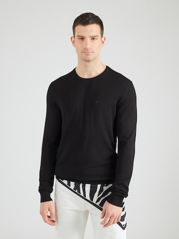 Pull-over Lindbergh en noir : devant