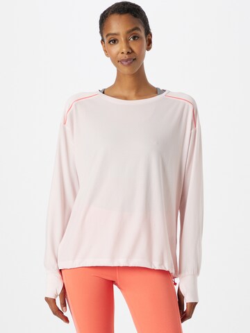 ESPRIT Sports sweatshirt in Pink: front
