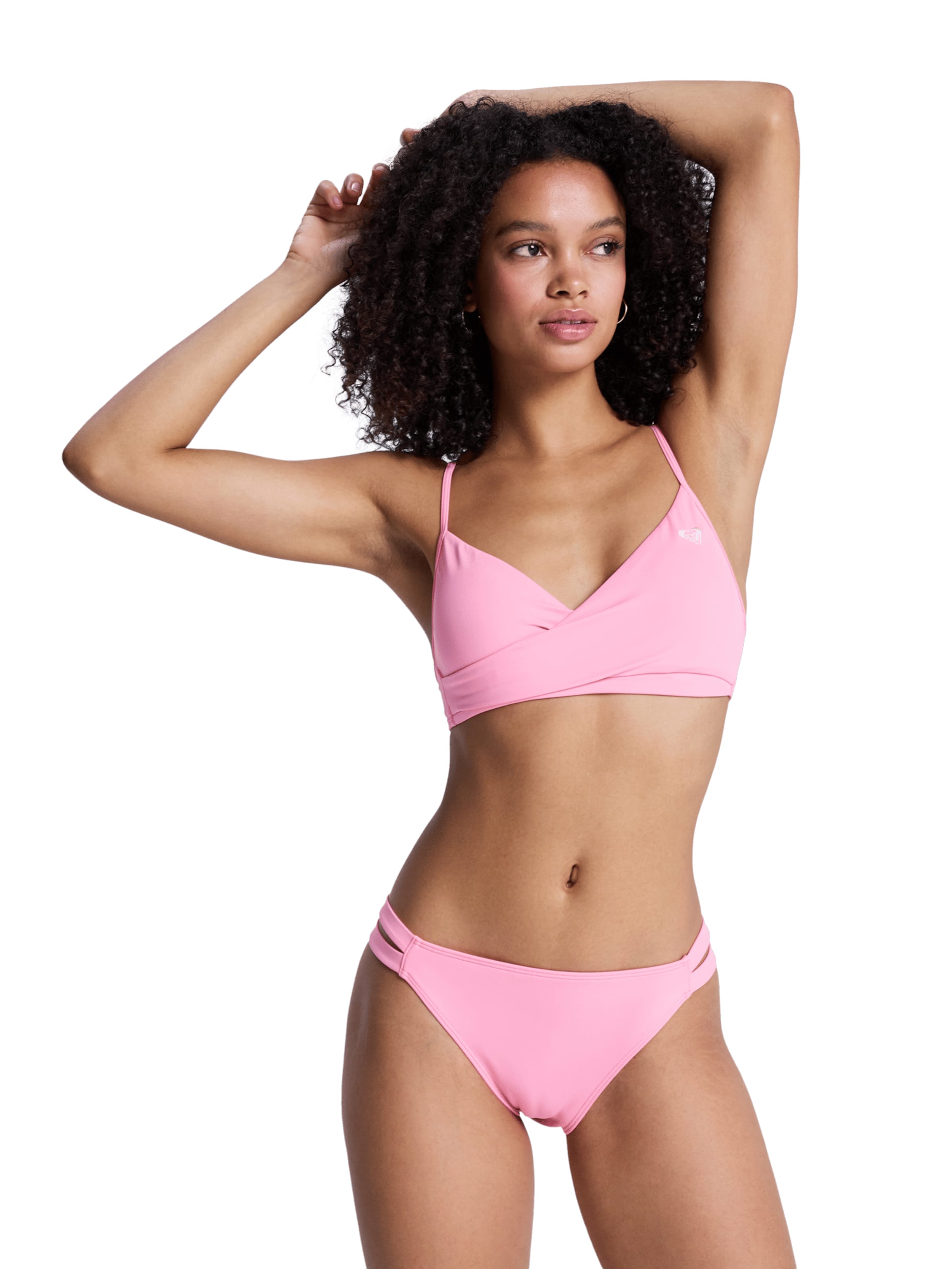 ROXY Bikinihose 'Solid Essentials' in Pink: Vorderseite