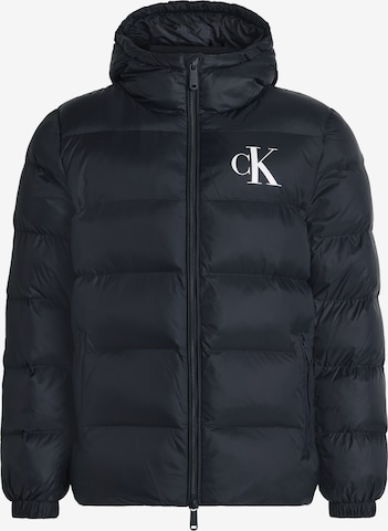 Calvin Klein Jeans - Casaco meia-estação em azul: frente
