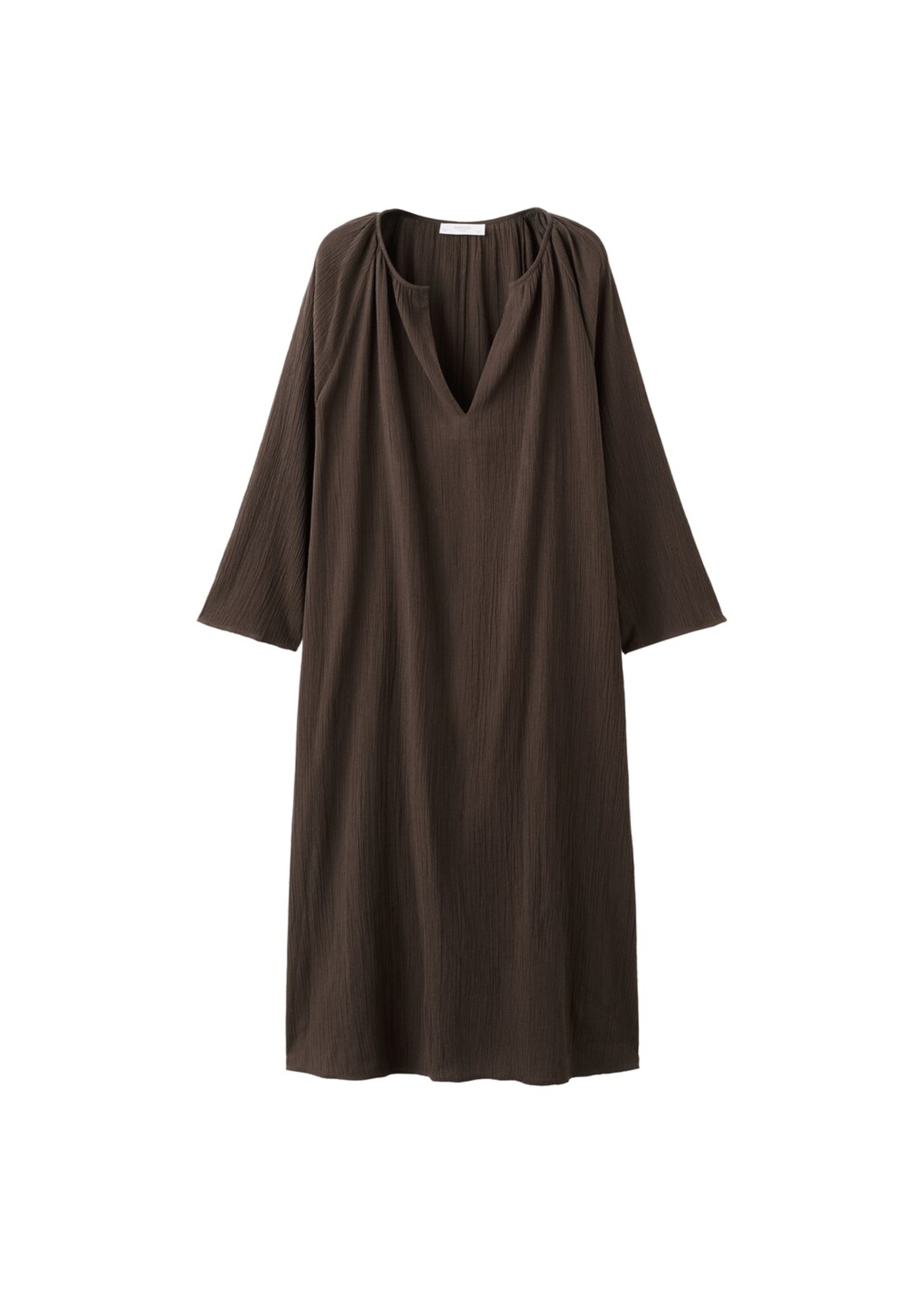 MANGO Kleid 'Kaftan Iaccheo' in schoko, Produktansicht