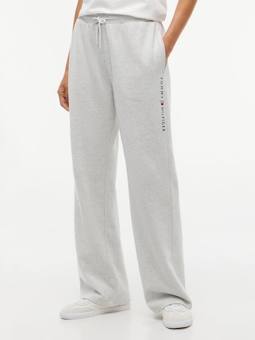 TOMMY HILFIGER Loose fit Trousers 'Essential' in Grey: front
