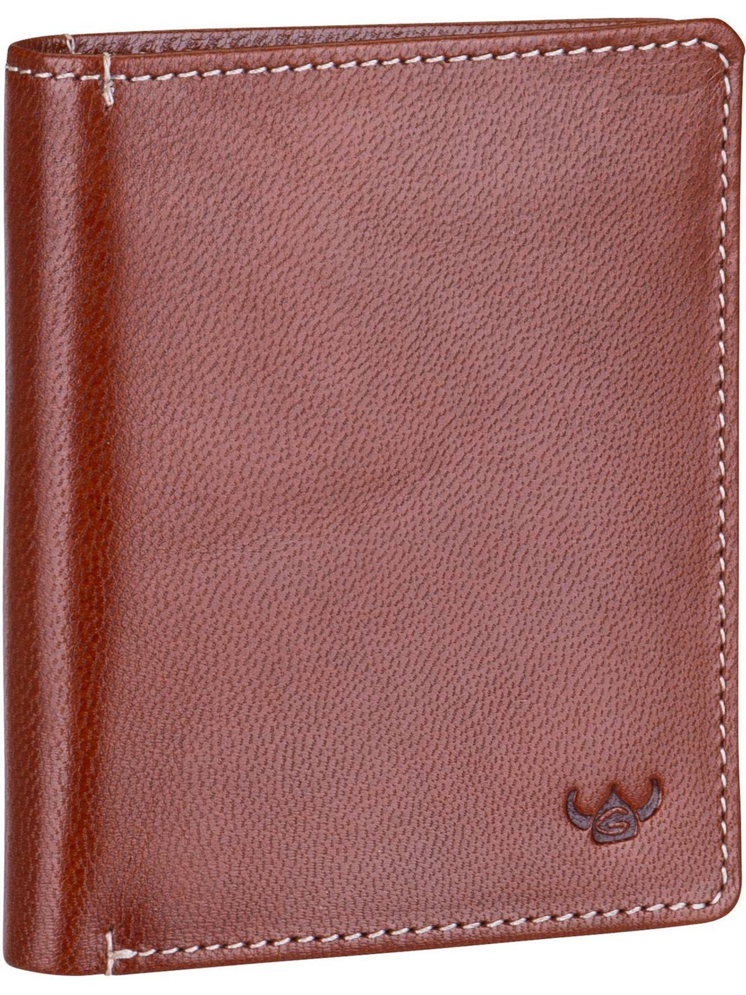 Portamonete 'Bari' di GOLDEN HEAD in marrone: frontale