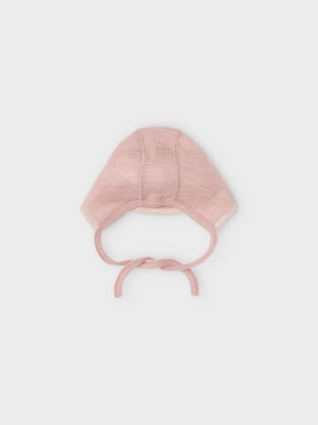 NAME IT Beanie in Pink: front