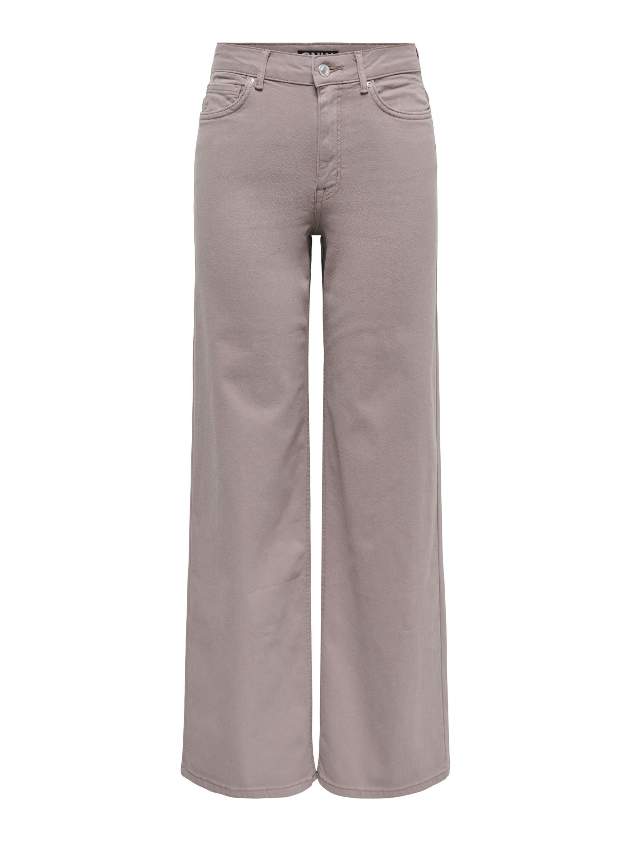 ONLY Wide Leg Jeans 'ONLMadison Blush' in Grau: Vorderseite