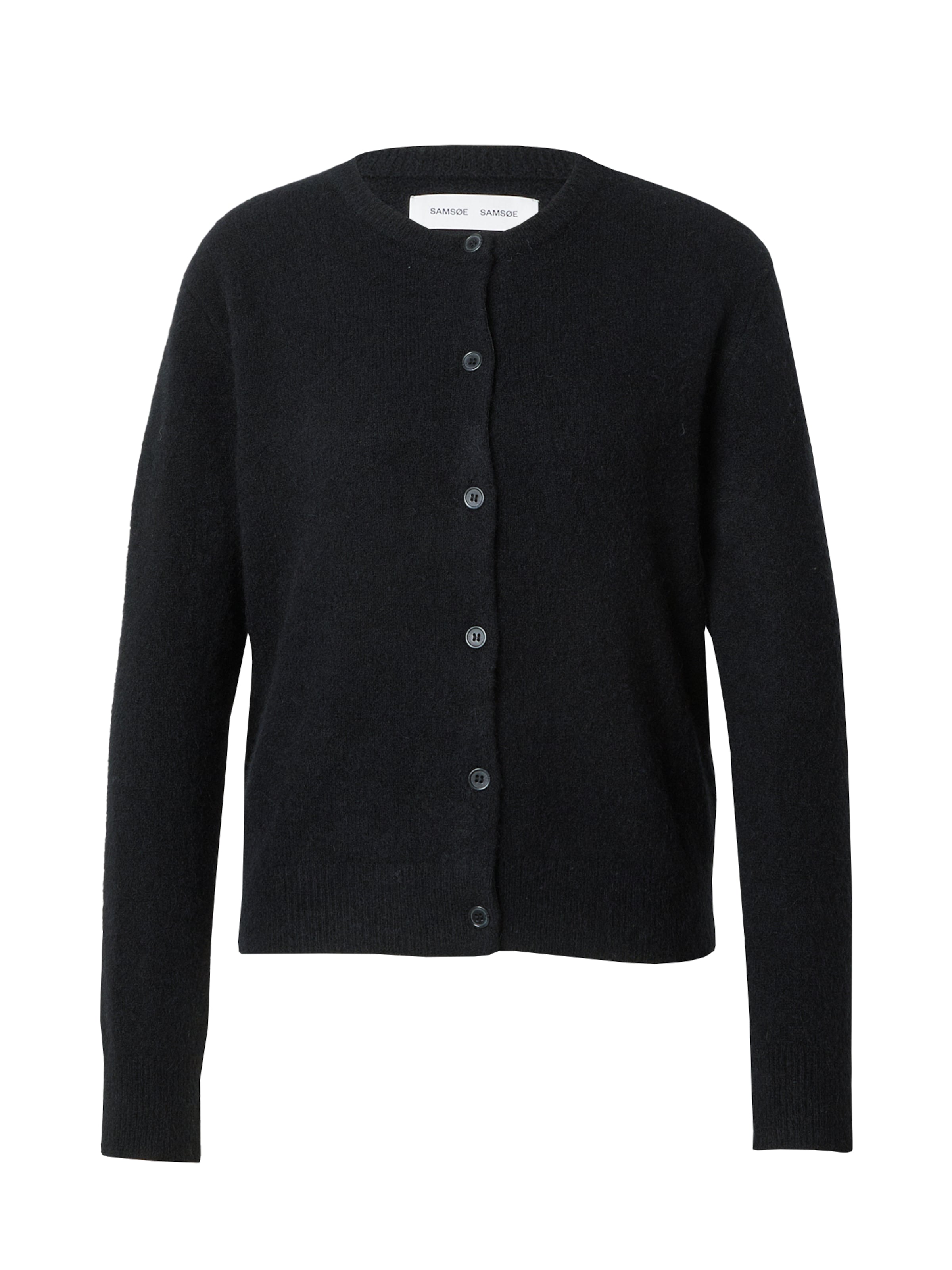 Cardigan &#x27;NOR&#x27; Samsøe Samsøe en noir : devant
