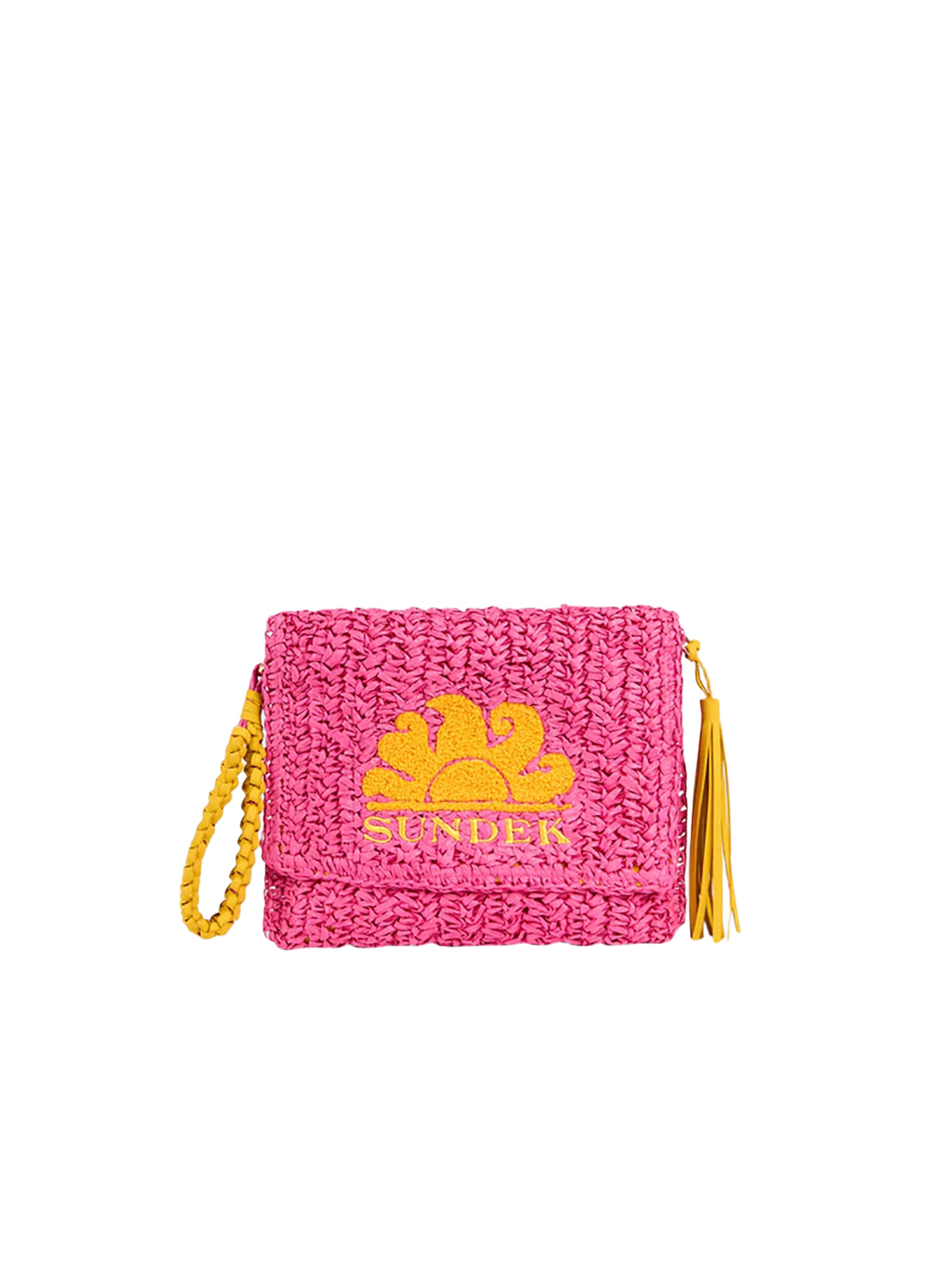 Sundek Clutch 'Gabi' in Roze: voorkant