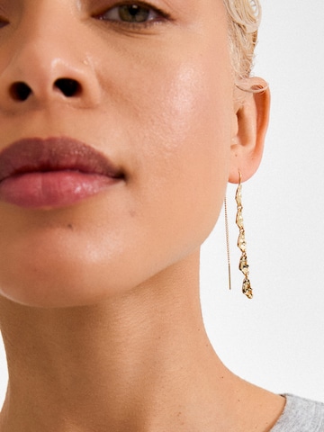 Pilgrim - Brincos 'Eliyah' em ouro: frente