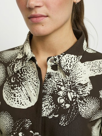 T-shirt ' SROrchidy ' Soft Rebels en violet : devant