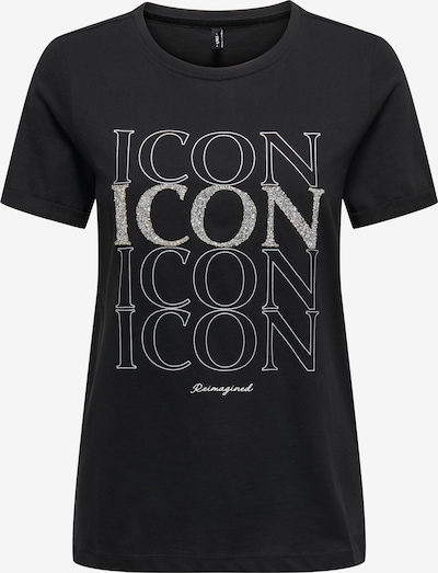 ONLY Paita värissä musta / hopea / valkoinen, Tuotenäkymä