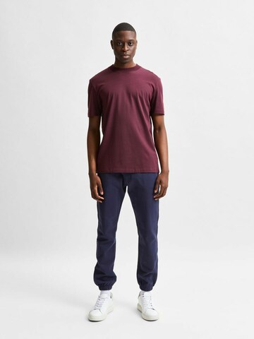 Maglietta di SELECTED HOMME in rosso