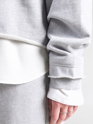 HUGO Sweatshirt 'Dismudge_B' in Grijs