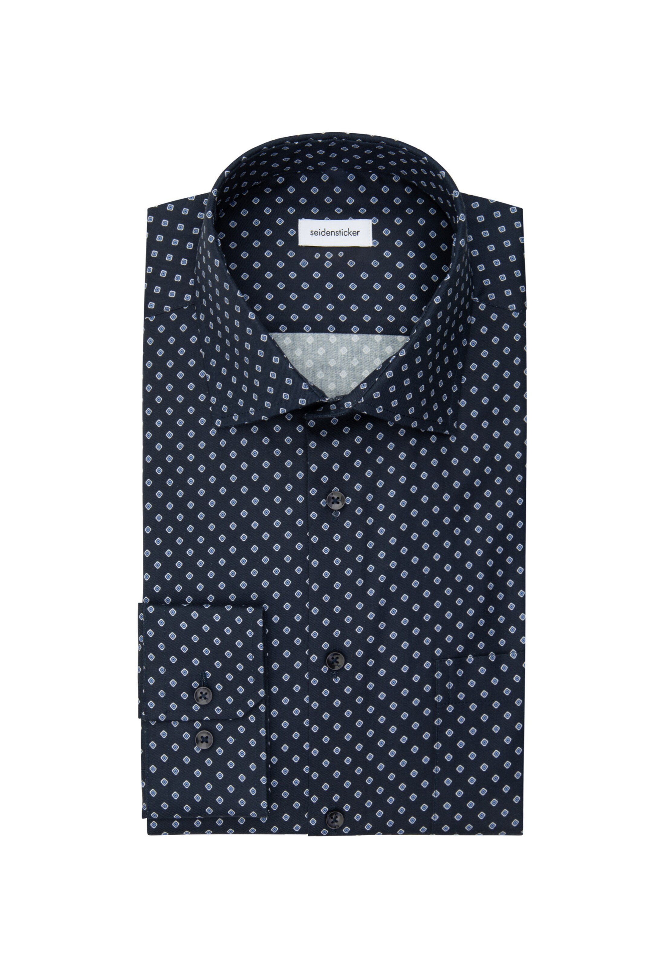 SEIDENSTICKER Regular fit Zakelijk overhemd in Blauw