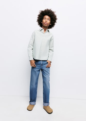 MANGO KIDS Regular Дънки в синьо: отпред