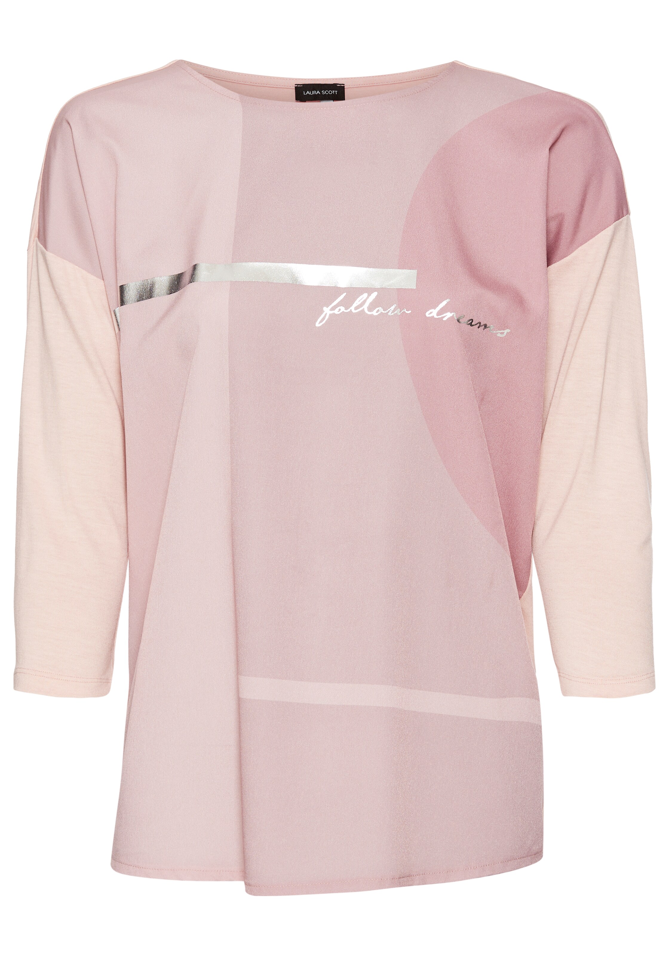 LAURA SCOTT Blouse in Pink: front