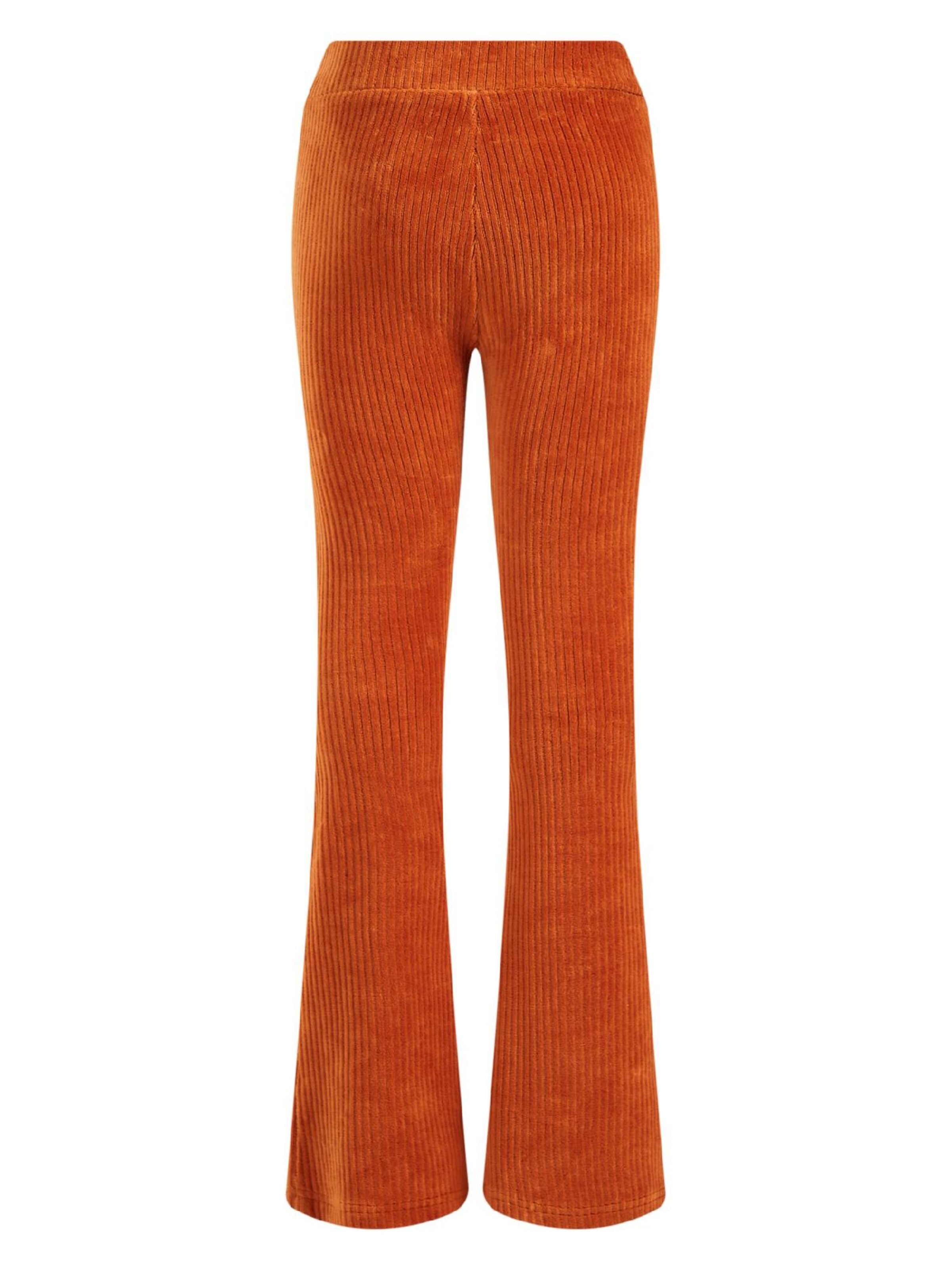 WE Fashion Flared Leggings - narancs