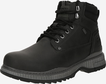 Dockers by GerliČizme na vezanje - crna boja: prednji dio