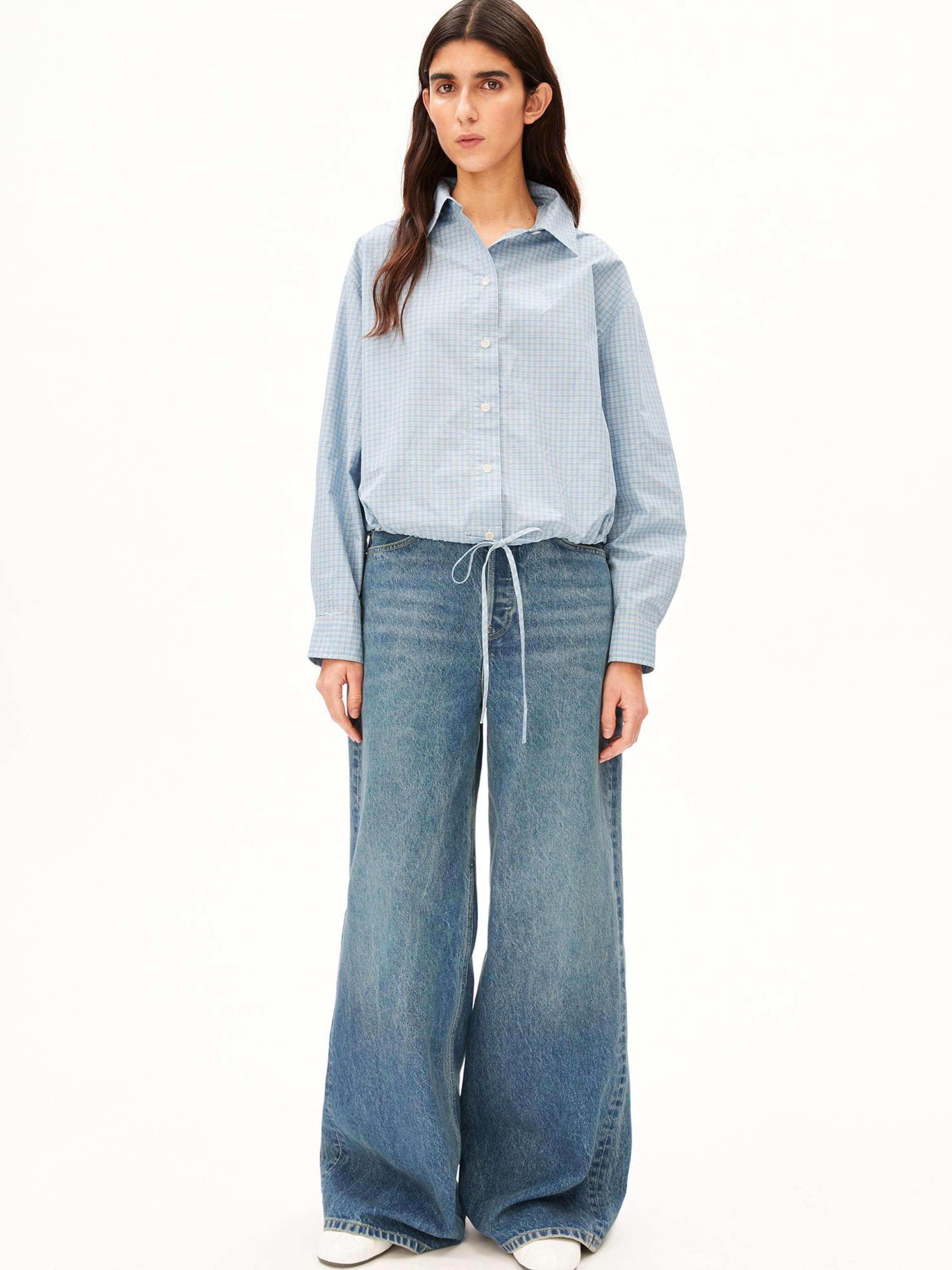 ARMEDANGELS Blouse in Blauw
