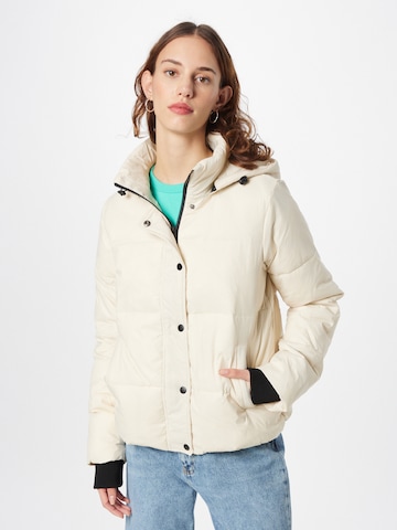 SISTERS POINT Between-Season Jacket 'DUSTY' in White: front