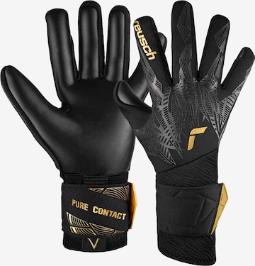 REUSCH Sporthandschoenen 'Pure Contact Infinity' in Zwart: voorkant