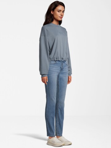 Sweat-shirt Course en bleu