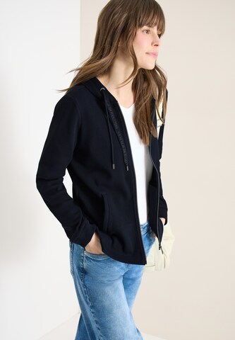 CECIL Sweatjacke in Blau: Vorderseite