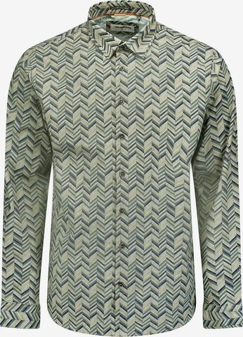 No Excess Regular fit Button Up Shirt in Green: front