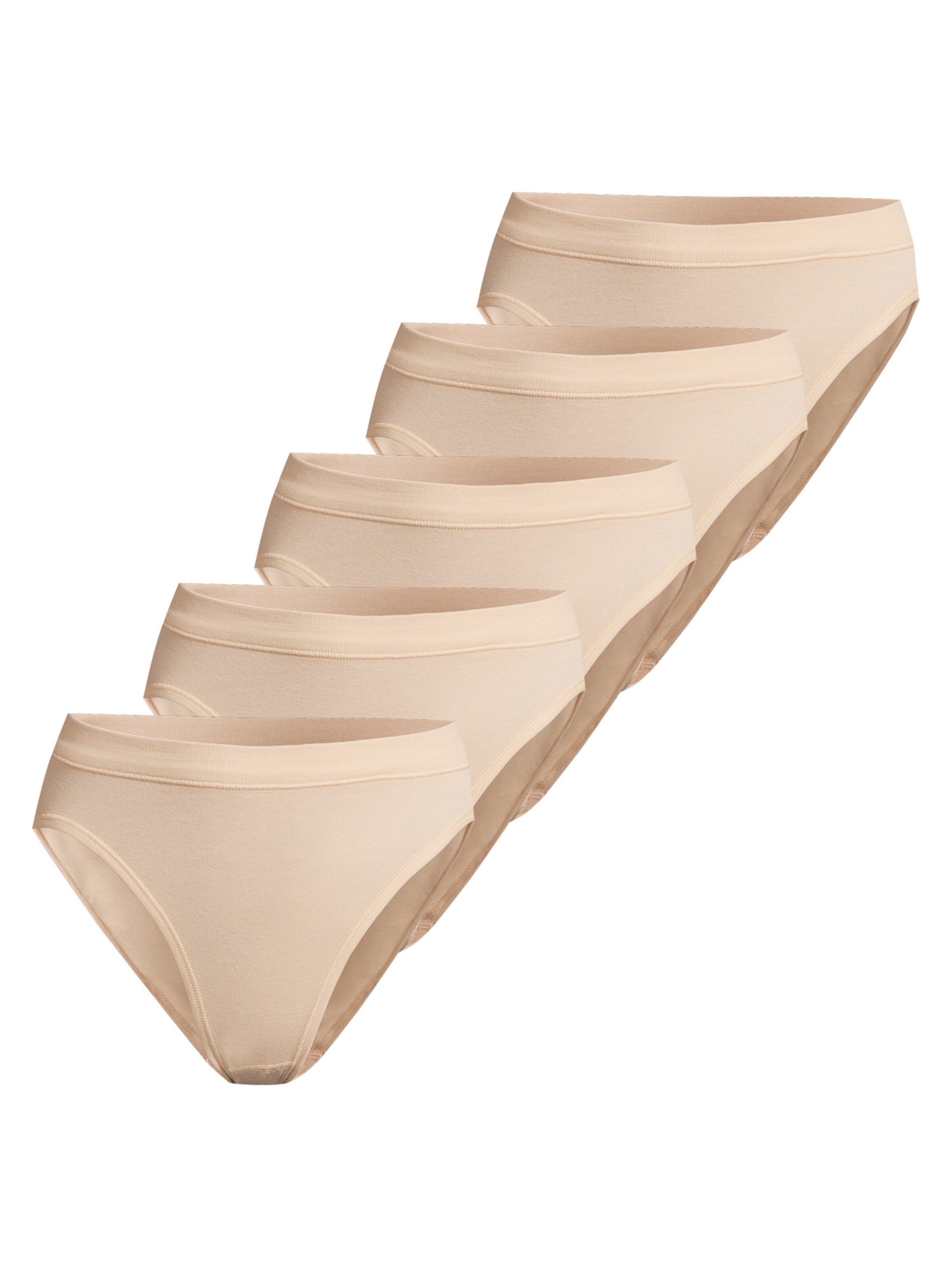 ESGE Panty 'Basic - Feinripp' in Beige: front