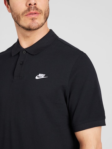 Nike Sportswear T-shirt 'CLUB' i svart