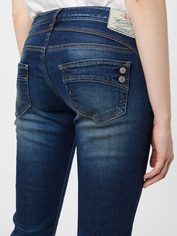 Slimfit Jeans 'Piper' de la Herrlicher pe albastru