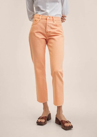 MANGO Regular Jeans 'Havana' in Orange: front