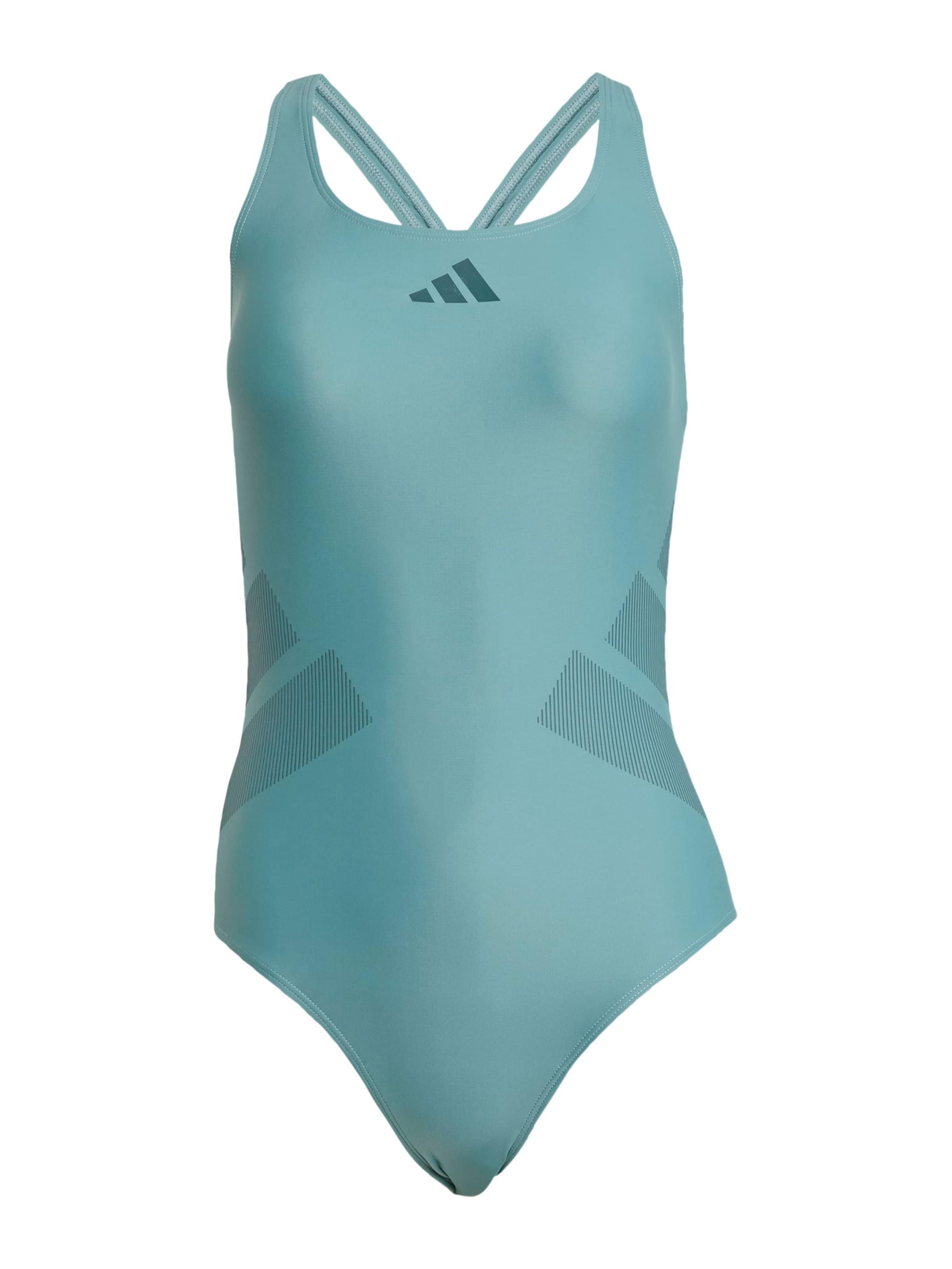 ADIDAS PERFORMANCE Бюстье Спортивный купальник в Синий: спереди