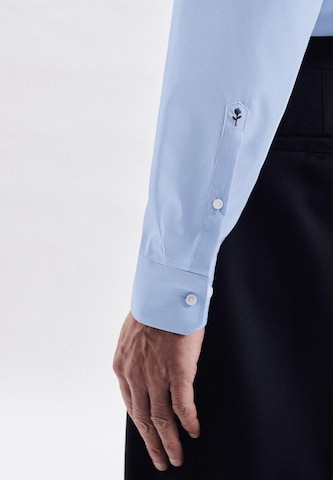 SEIDENSTICKER Regular fit Button Up Shirt in Blue