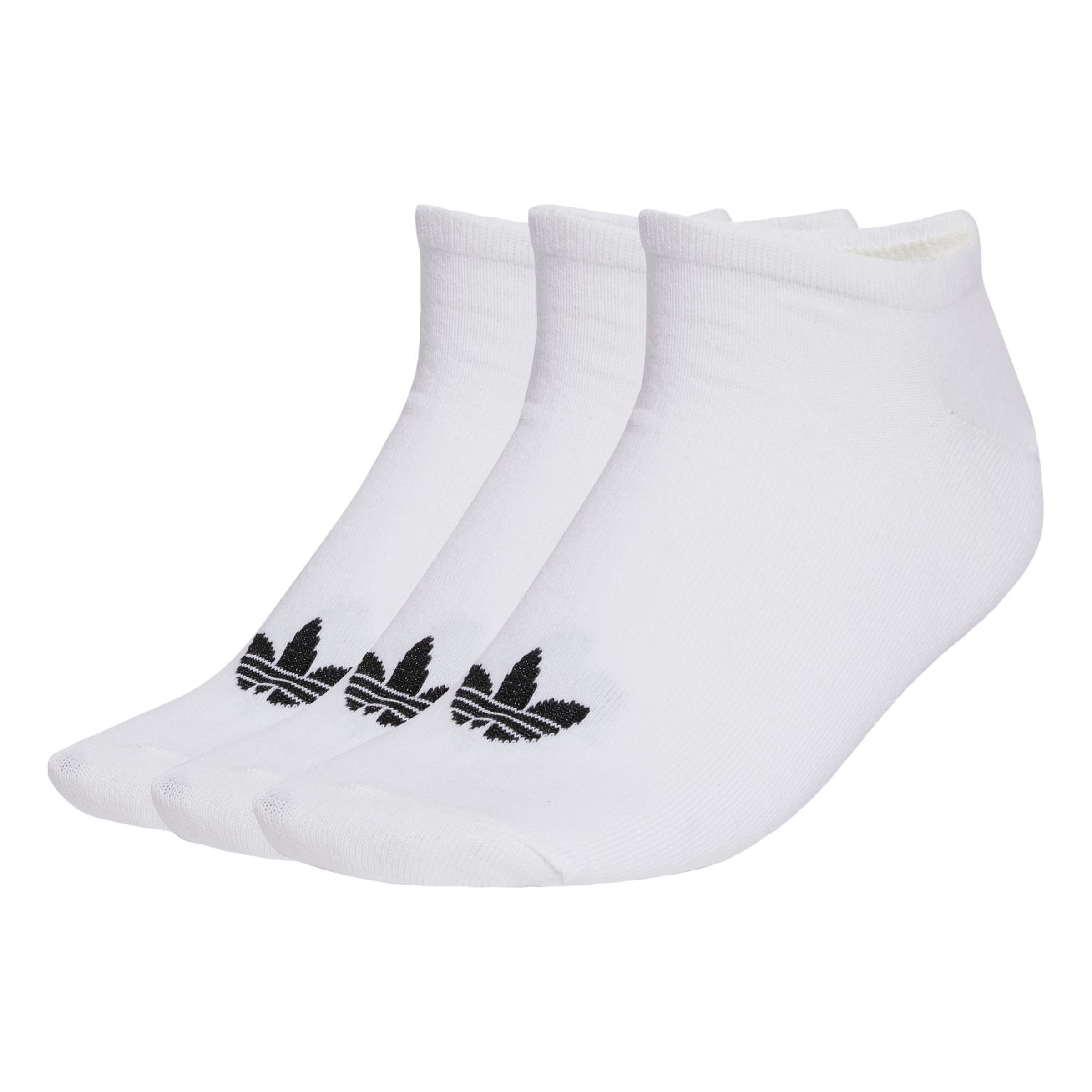 Șosete 'Liner 3 Pairs' de la ADIDAS ORIGINALS pe alb: față