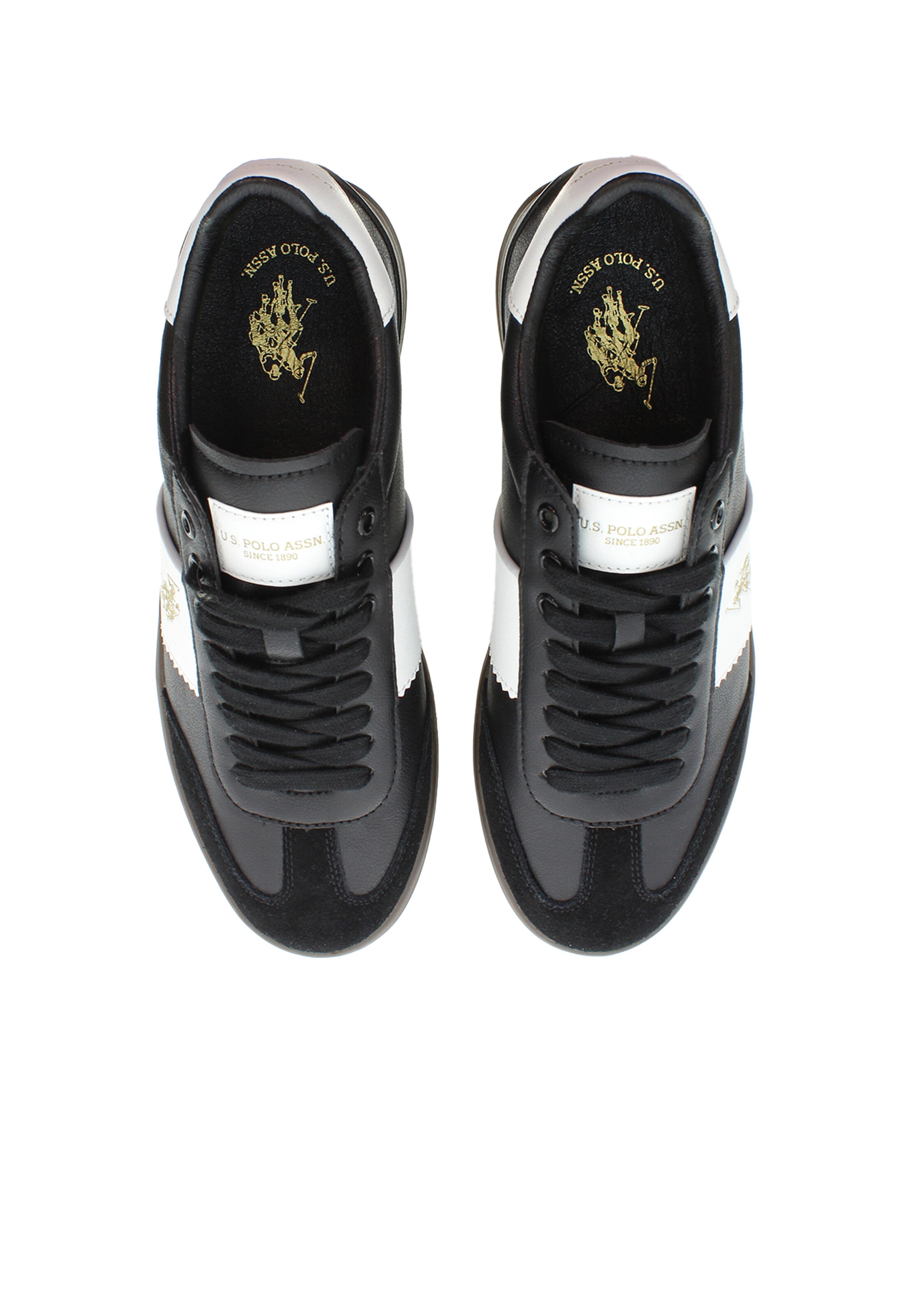 U.S. POLO ASSN. Sneaker 'Campy' in Schwarz