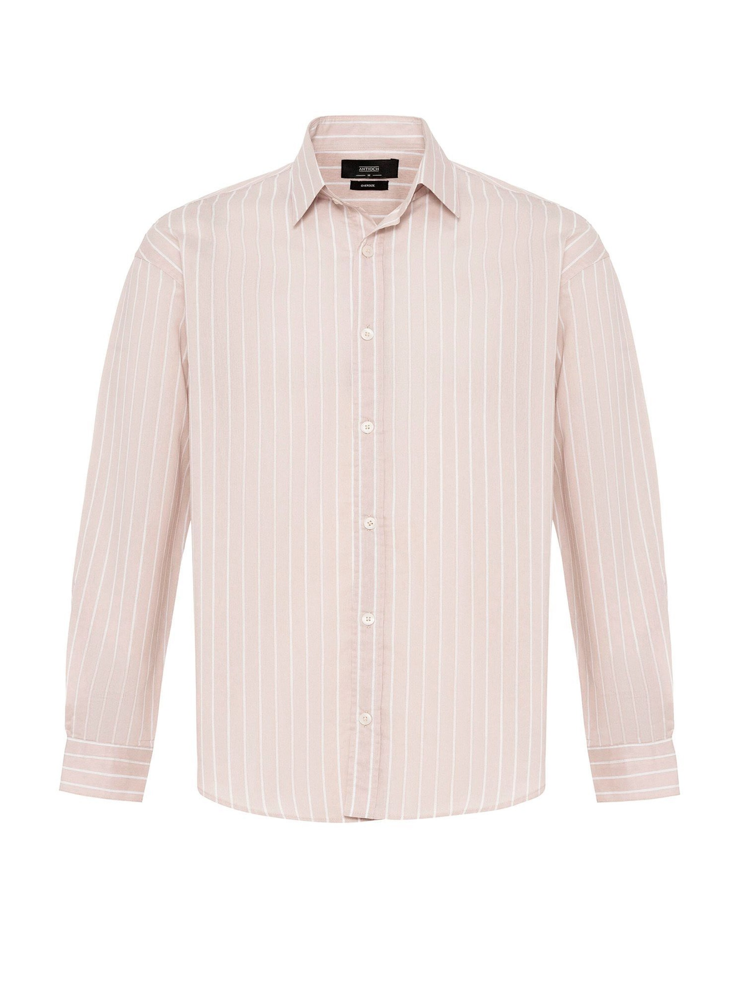 Regular fit Camicia di Antioch in beige: frontale