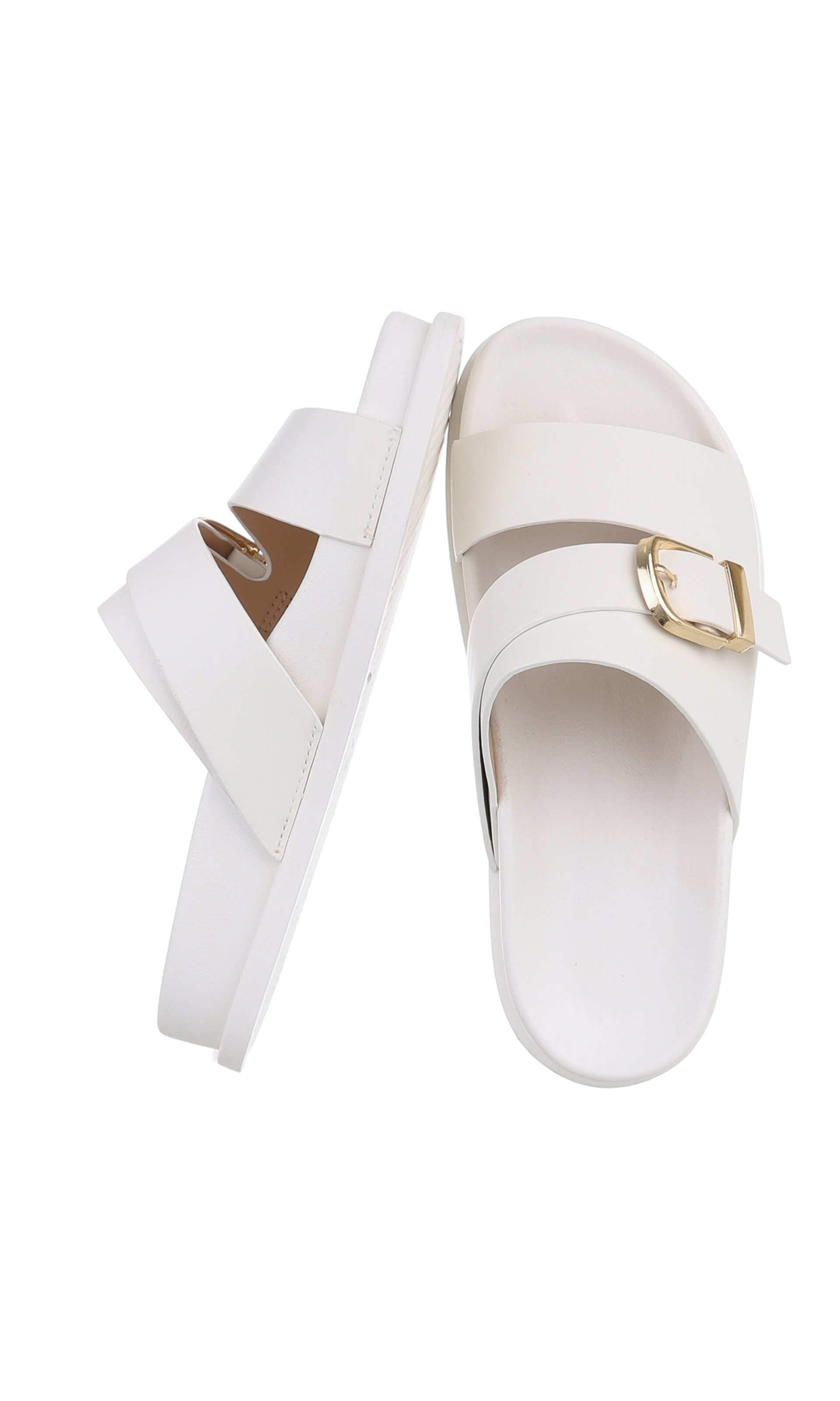 Ital-Design Mules in White