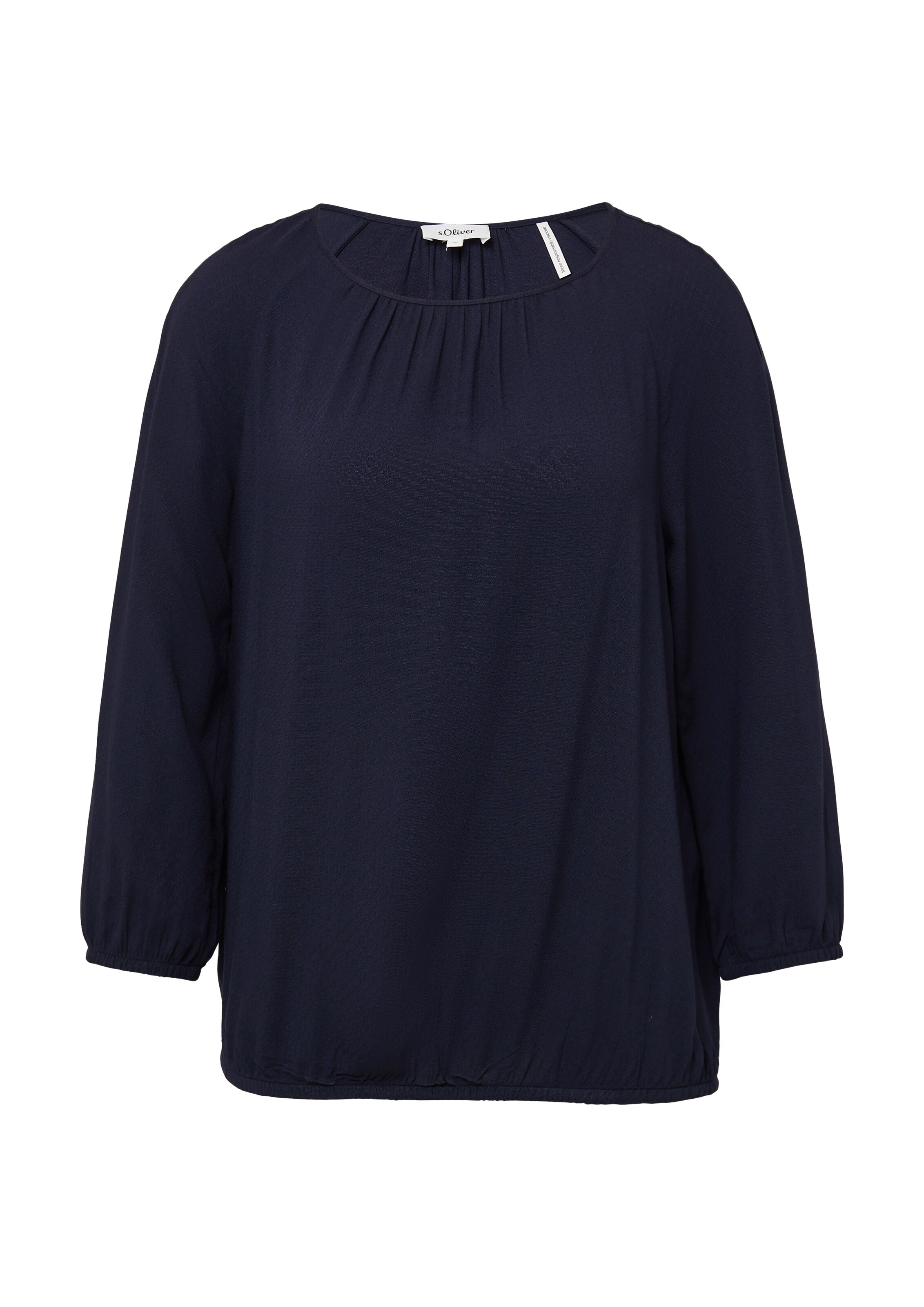 s.Oliver Bluse in Blau: Vorderseite