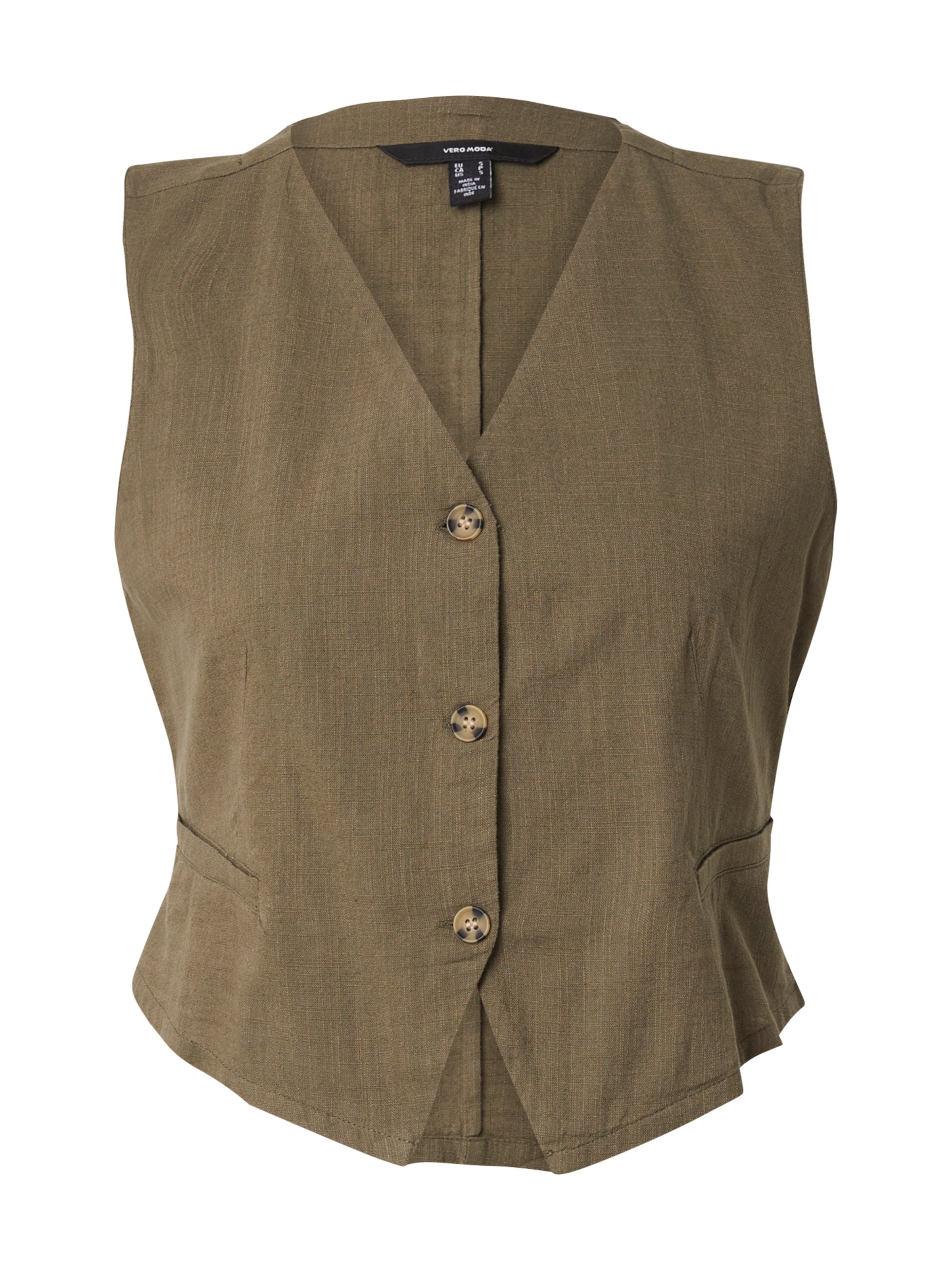 VERO MODA Γιλέκο κουστουμιού 'VMCaia' σε πράσινο: μπροστά