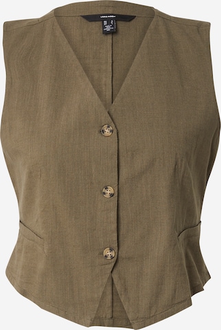 VERO MODA Suit vest 'VMCaia' in Green: front