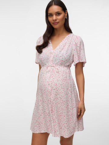 Vero Moda Maternity - Vestido 'VMMAlba' en blanco: frente