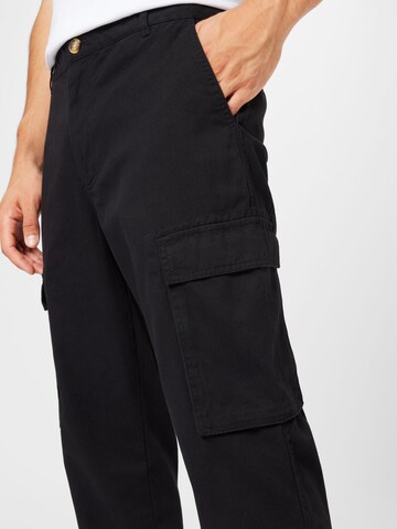 ABOUT YOU Regular Trousers 'Gerrit' in Black