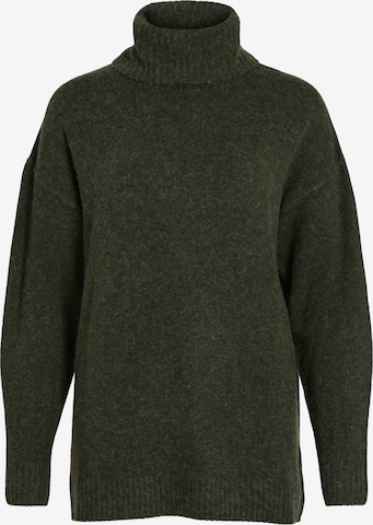 VILA Sweater 'HANNA' in Green: front