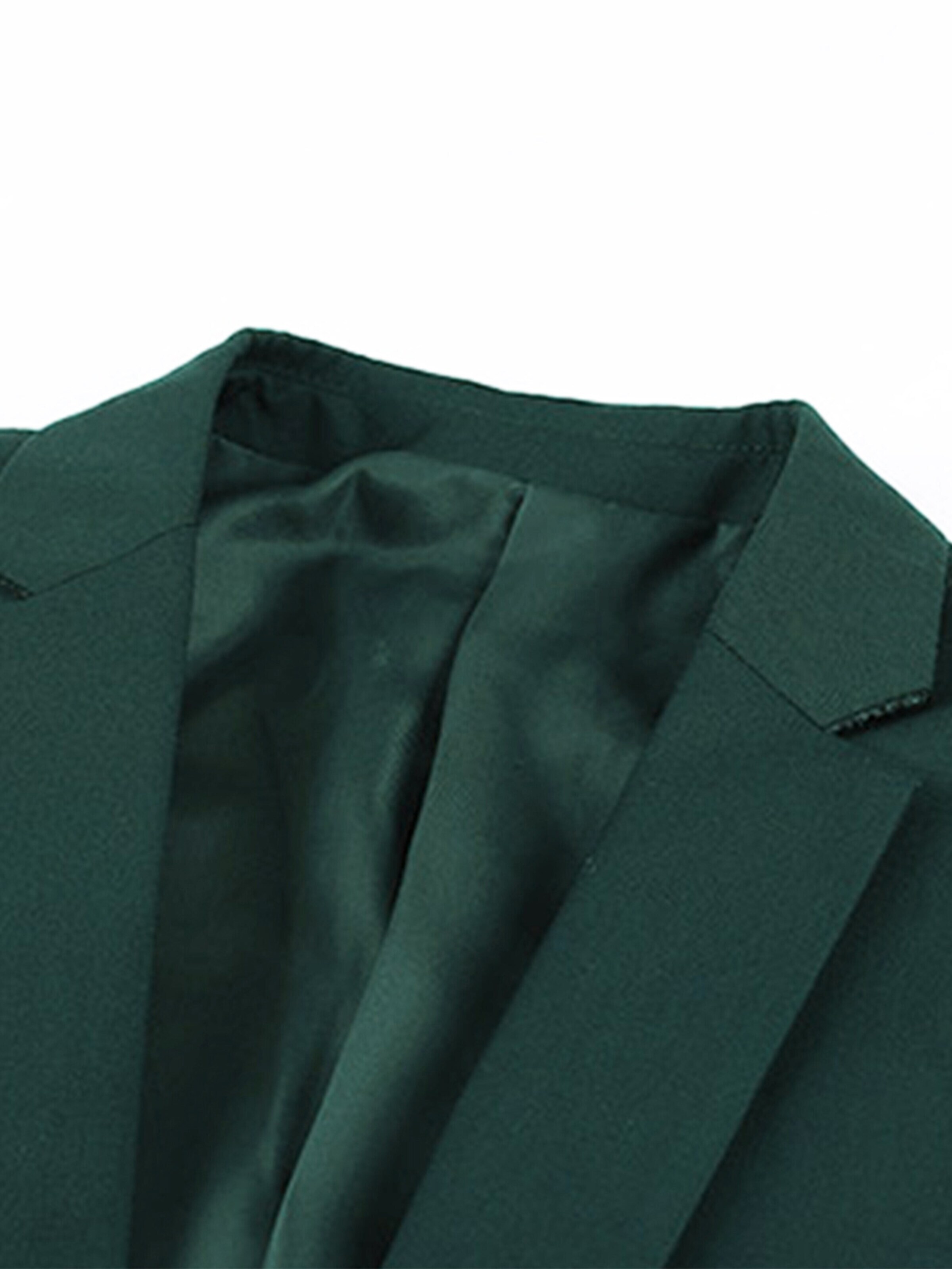 YOUTHUP Slim fit Suit Jacket 'Prägung' in Green