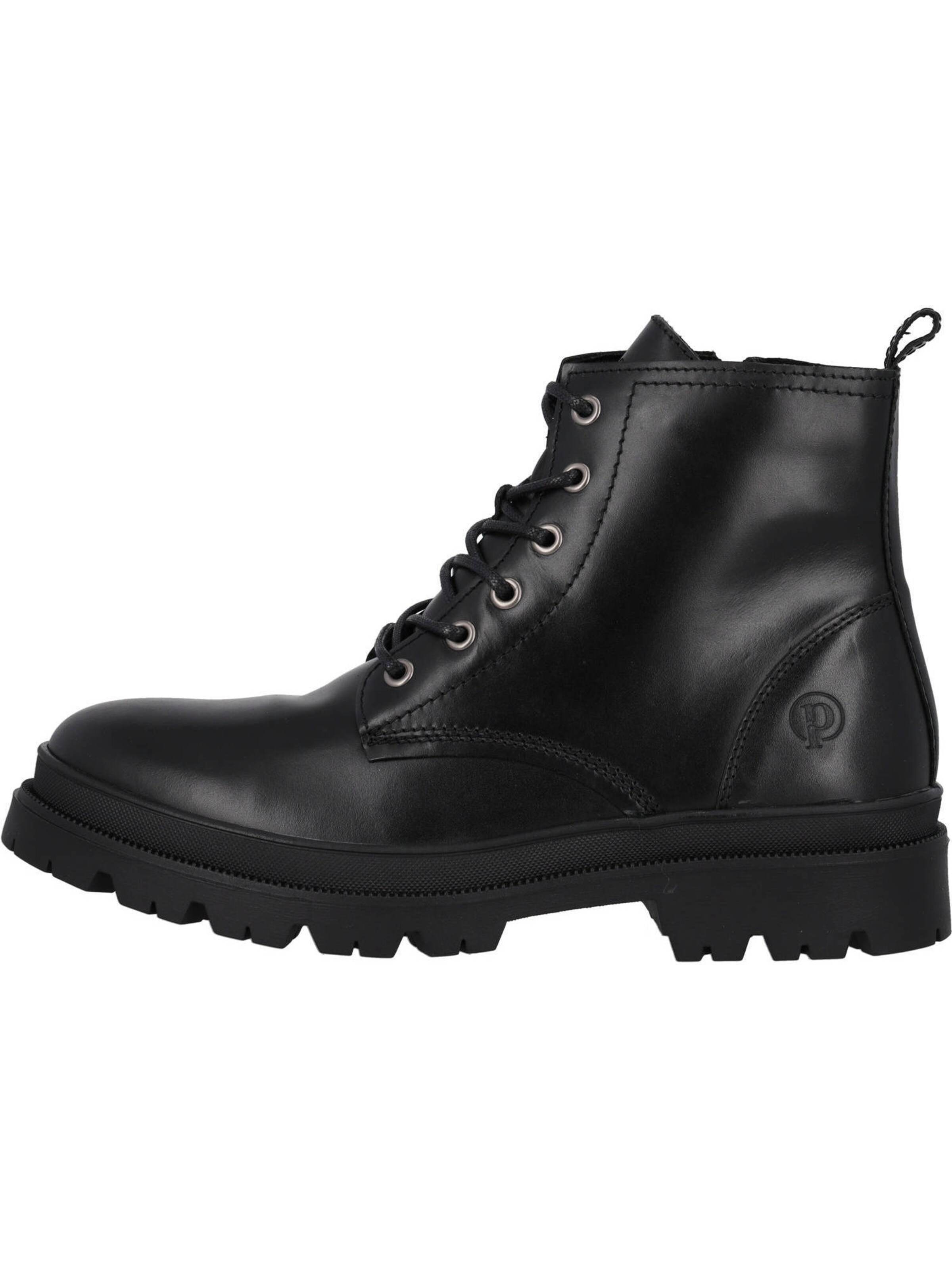 Palado Lace-up boot in Black: front